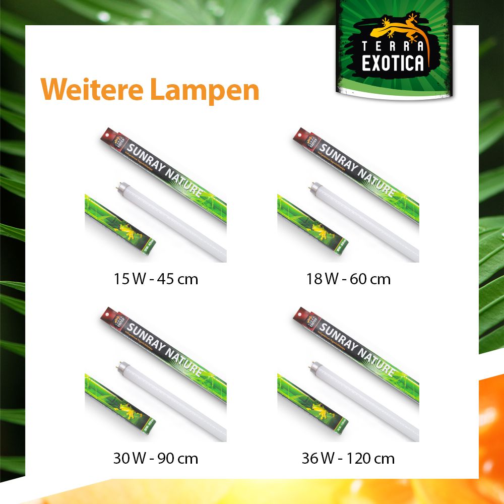 Sunray Nature - Leuchtstoffröhre - 15-36 Watt